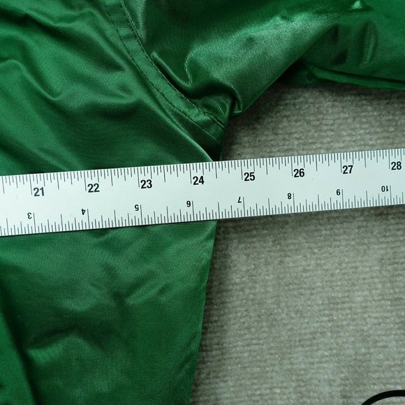 Vintage Ames Transportation Systems Green Bomber Nylon  jacket Sz Medium M - Picture 8 of 9